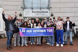 Foto der Schulgemeinschaft der Cloppenburger Marienschule